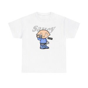 Stewie Griffin Pew Pew Saucy T-Shirt, TV Series Unisex Shirt